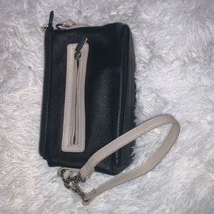 Danier leather clutch